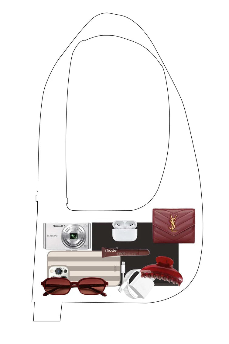 BRUNA BAG - GARNET