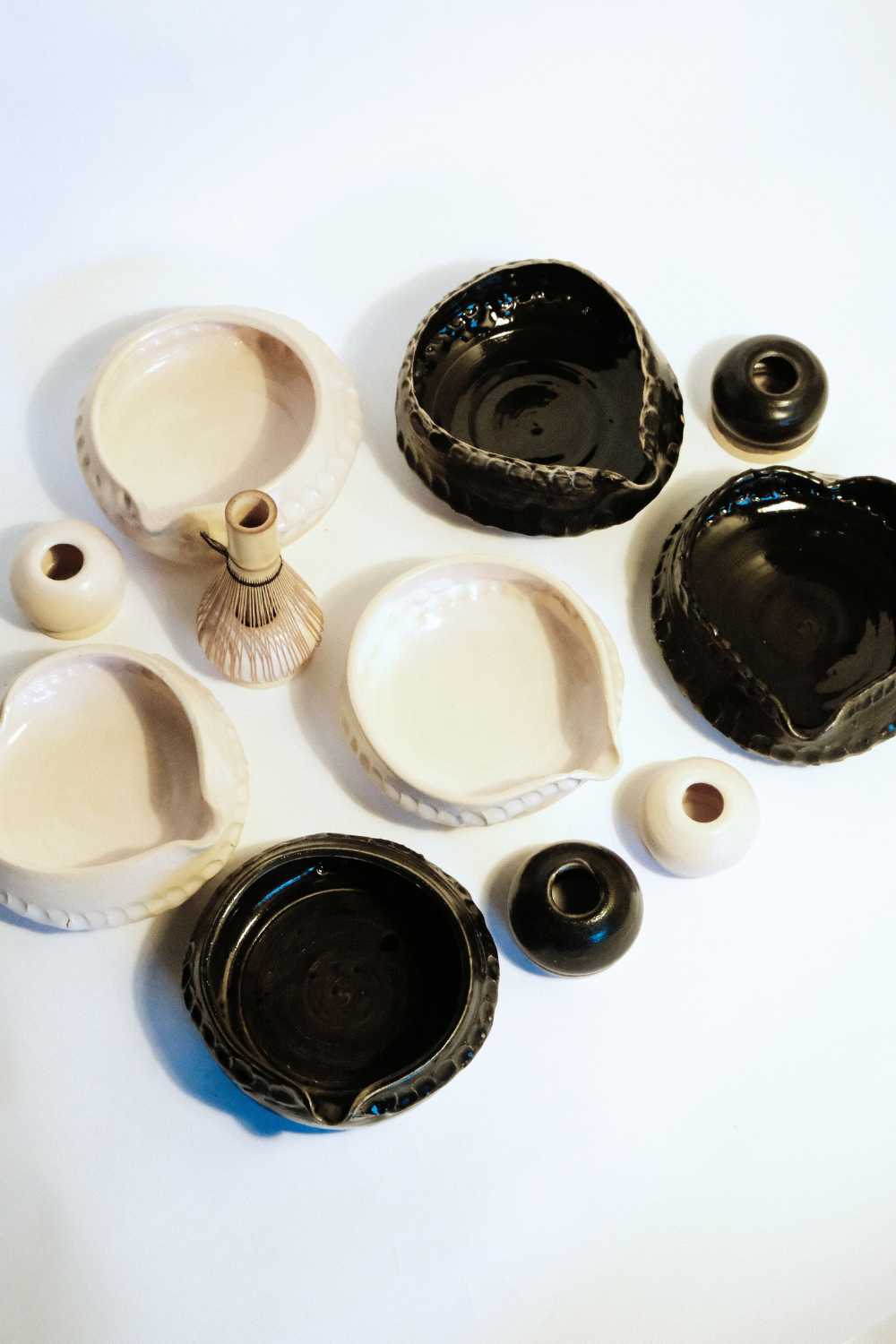 IN/EX 'HEART' MATCHA BOWL & WHISK HOLDER SET