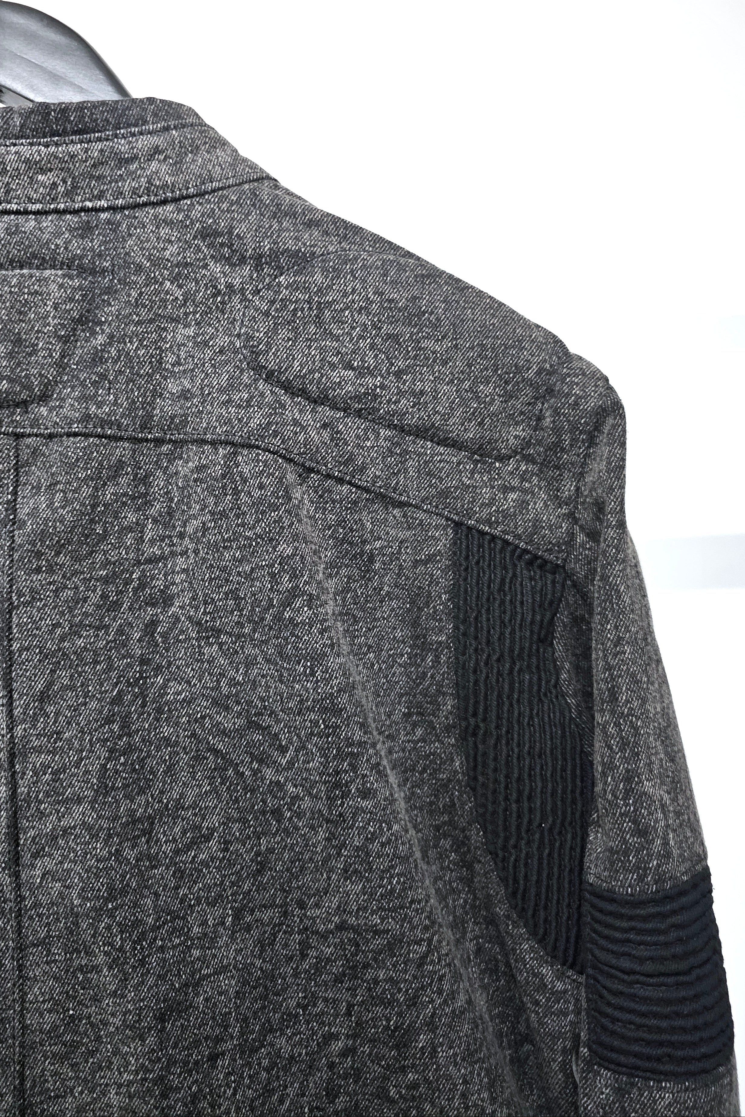 REFLECTIVE MOTOCYCLE DENIM JACKET