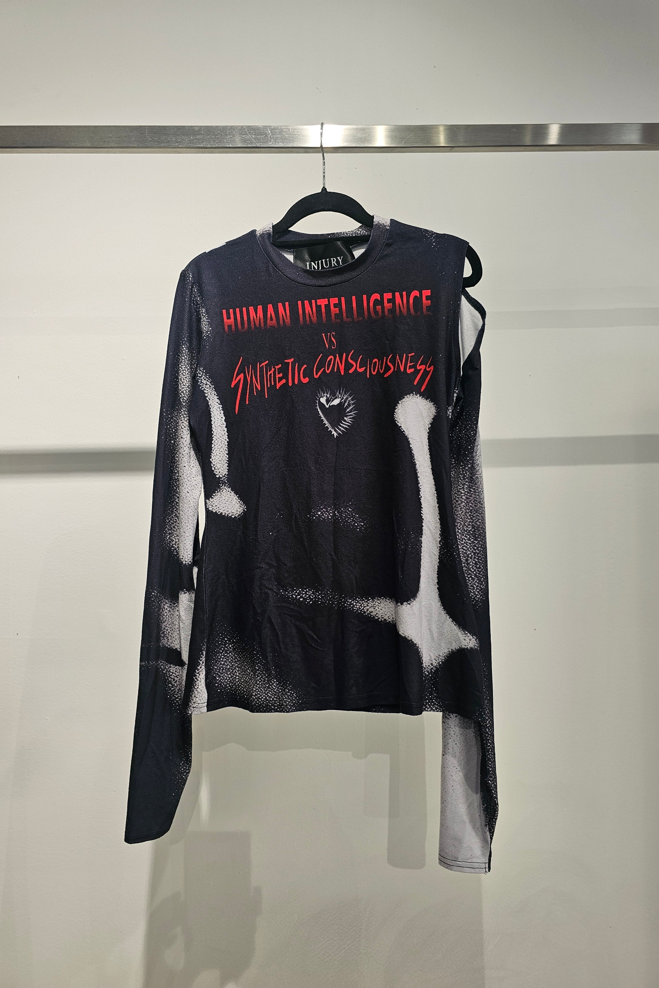 HUMAN INTELLIGENCE LONG SLEEVE TOP
