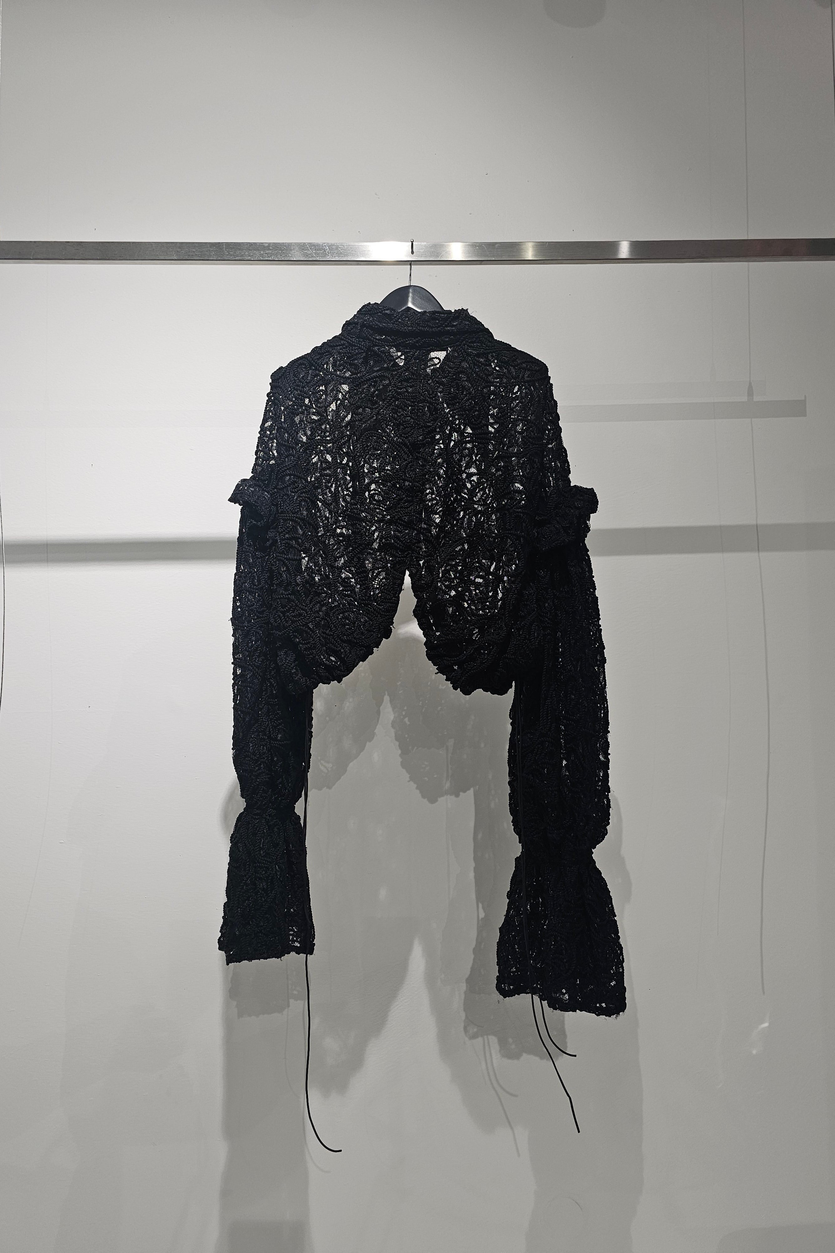 Cipher cropped shirt jacket