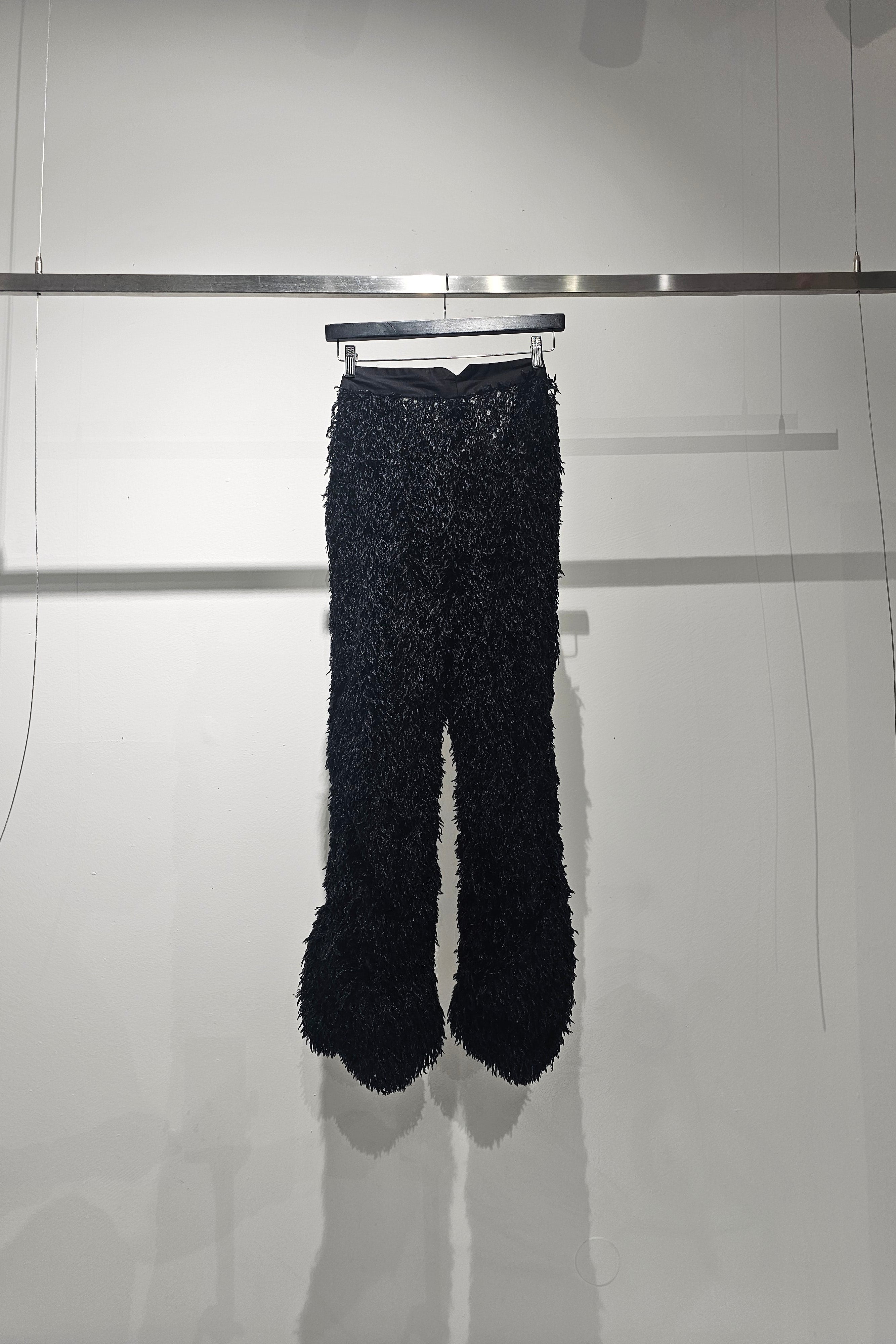 Shaggy Textured Pants