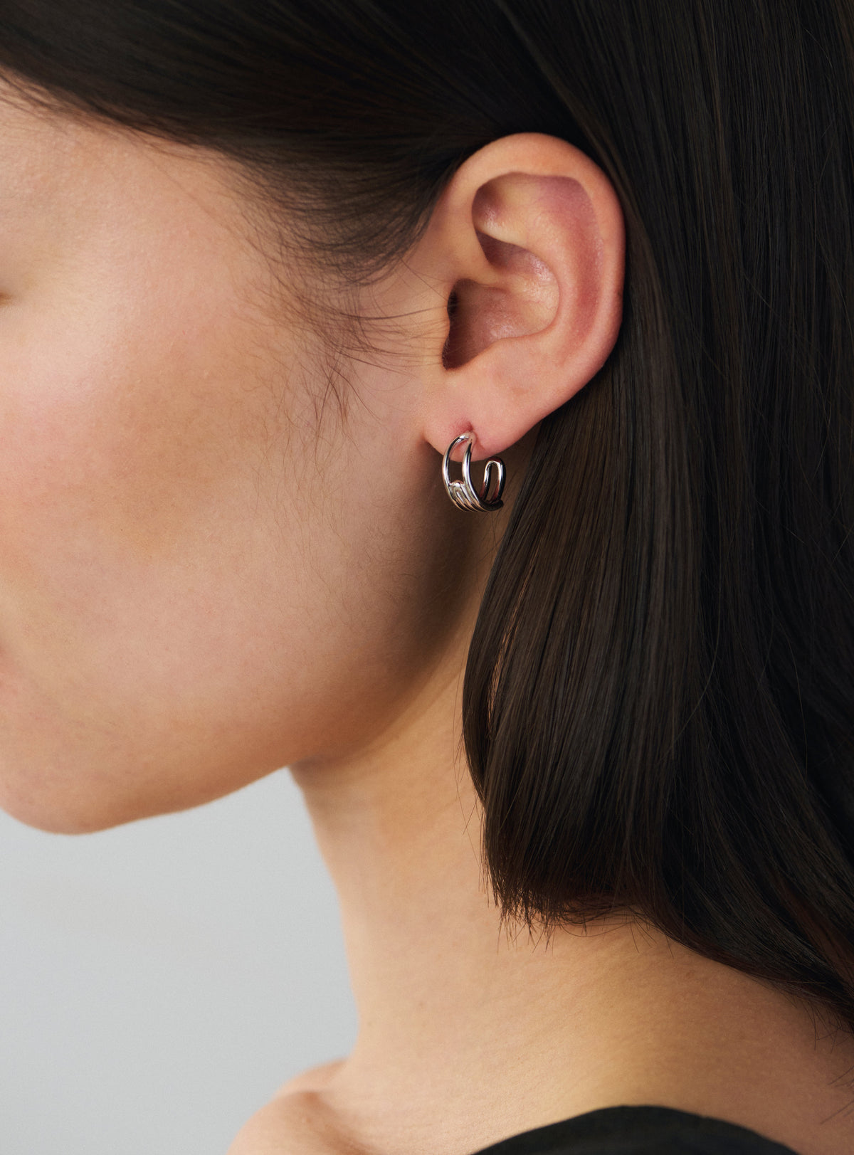 Paper Clip Hoops Small