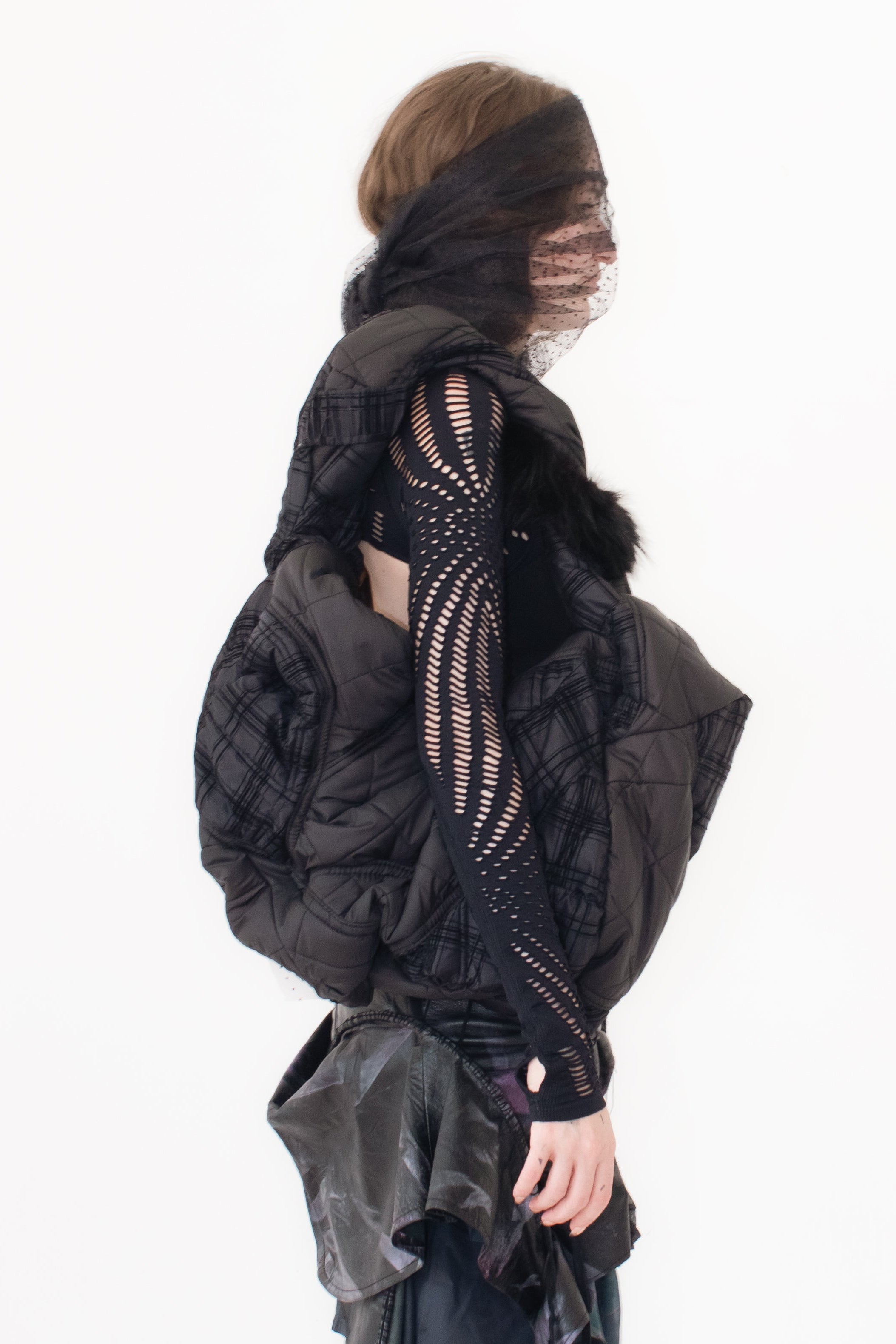 MANE BAG - BLACK CHECK