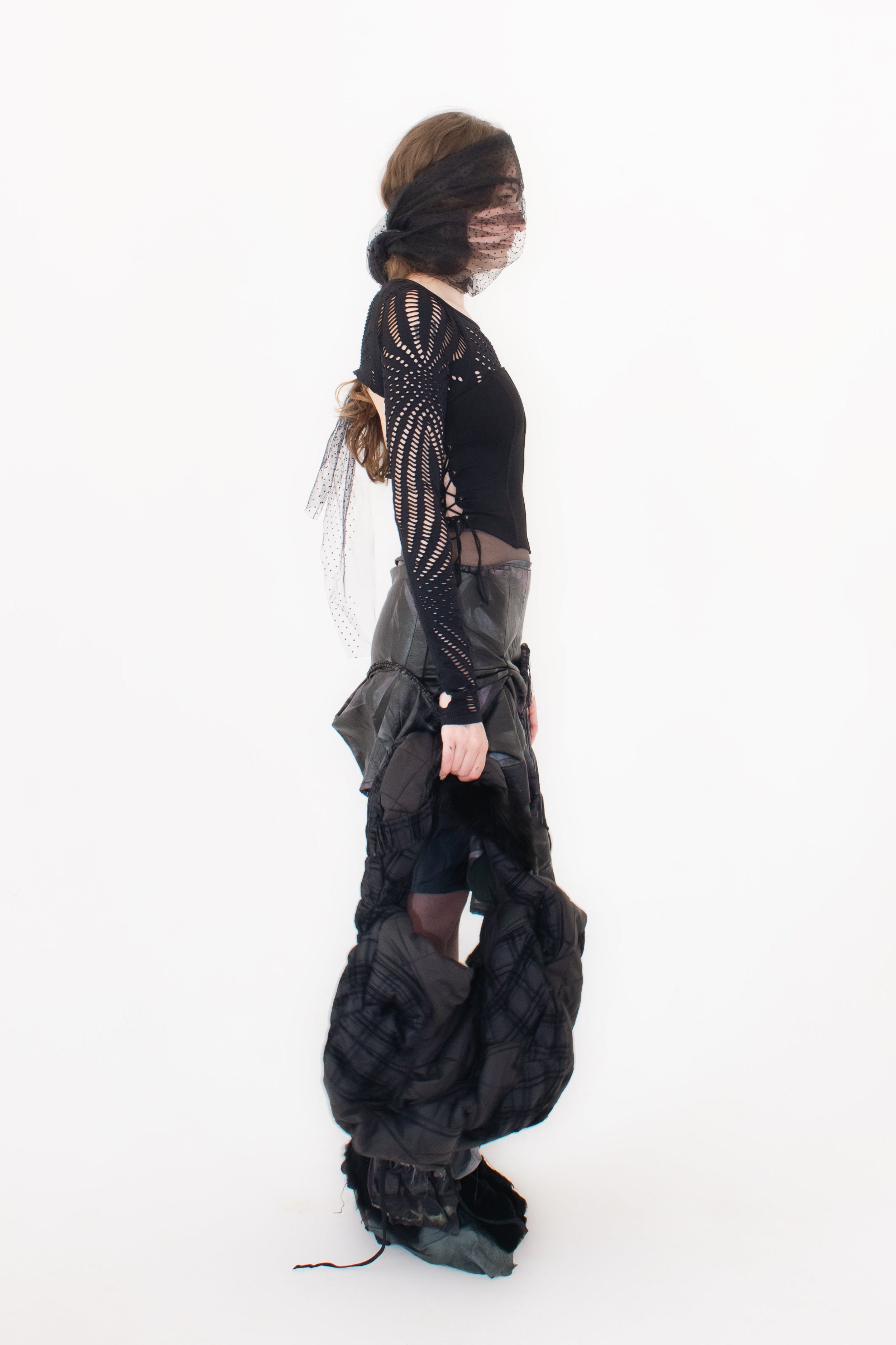 MANE BAG - BLACK CHECK