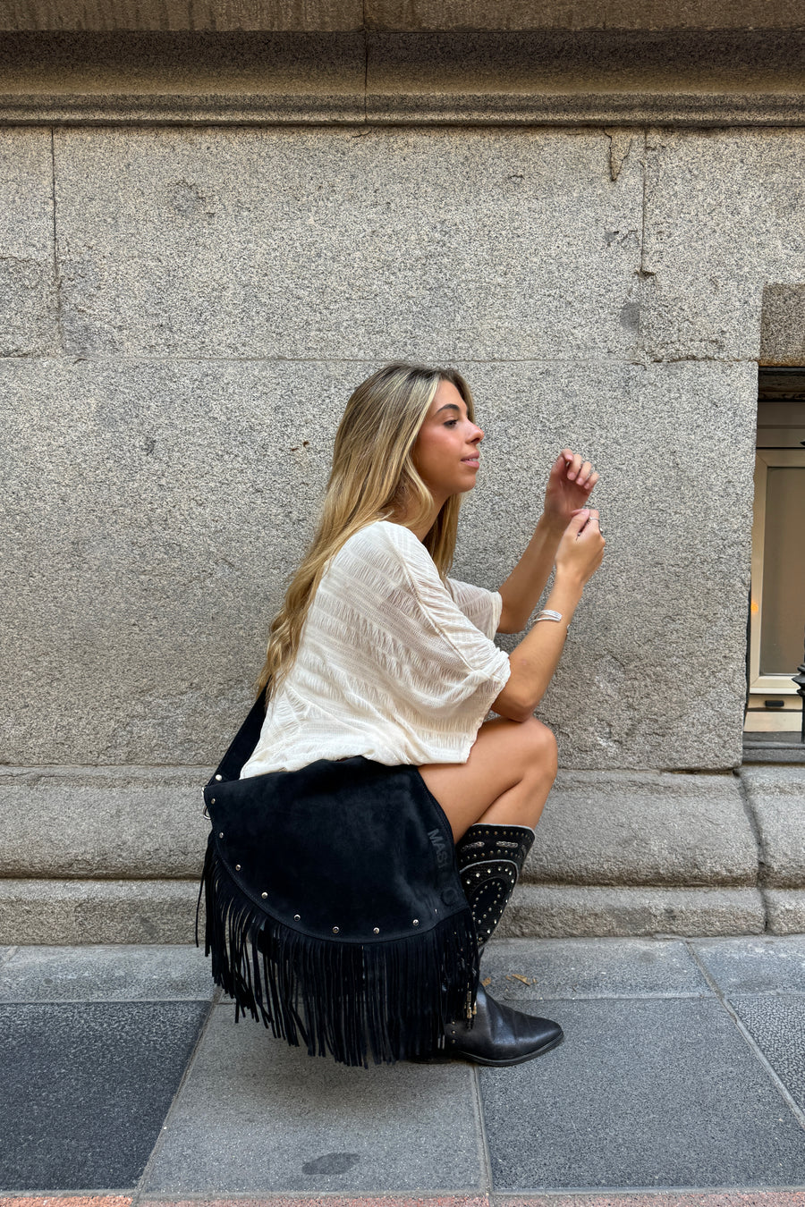 D BAG BOHO - BLACK