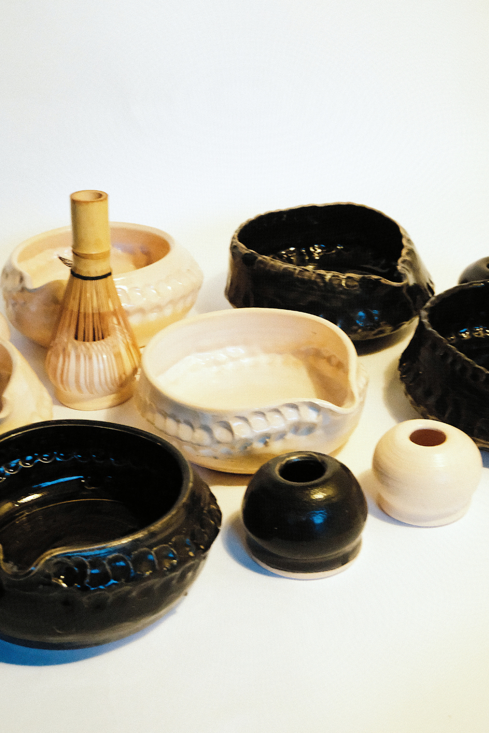 IN/EX 'ROUND' MATCHA BOWL & WHISK HOLDER SET