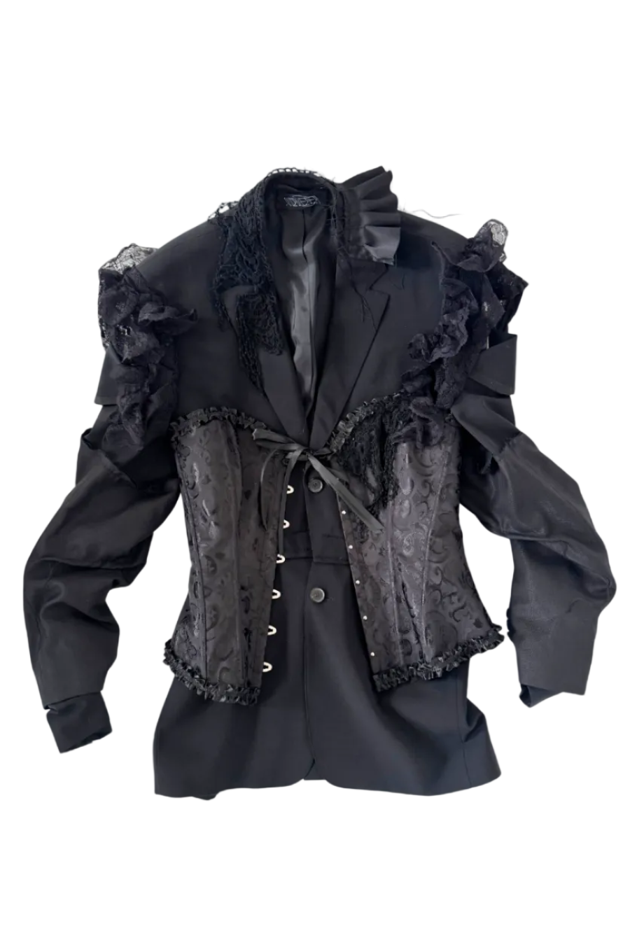 HEMATITE CORSET BLAZER