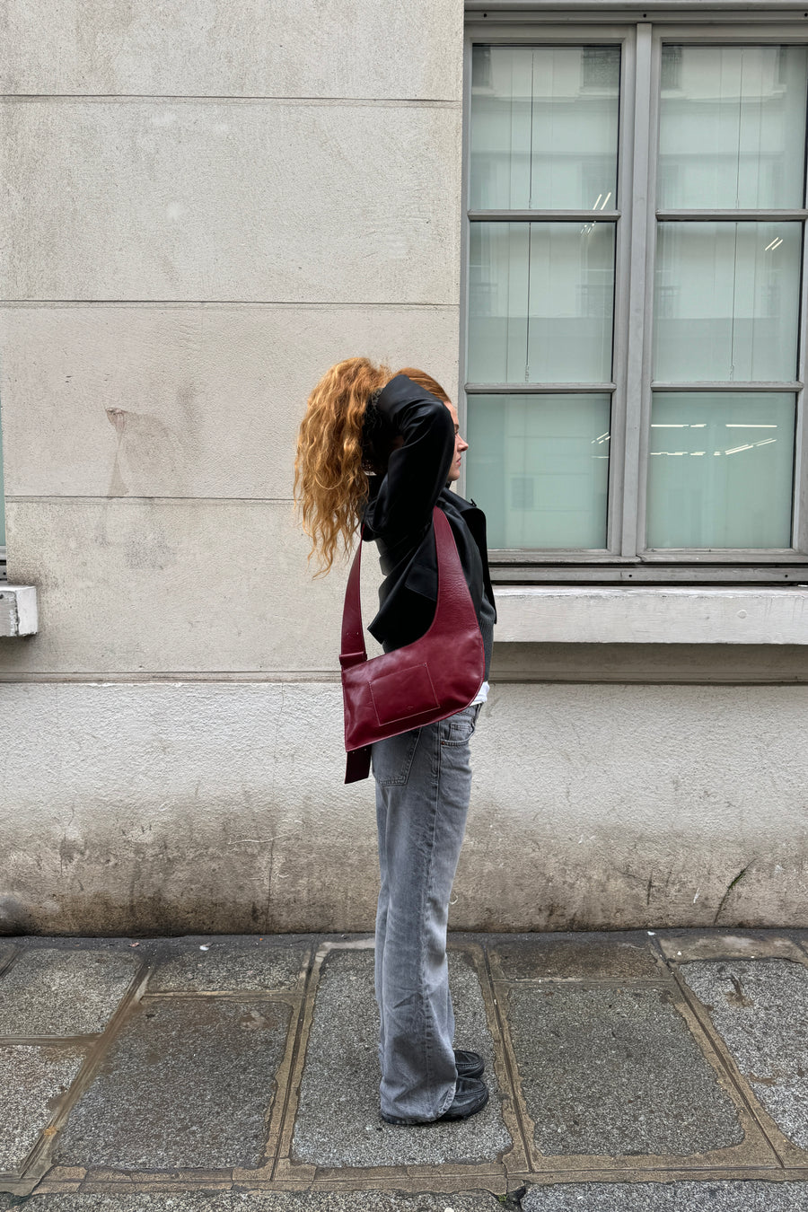 BRUNA BAG - GARNET