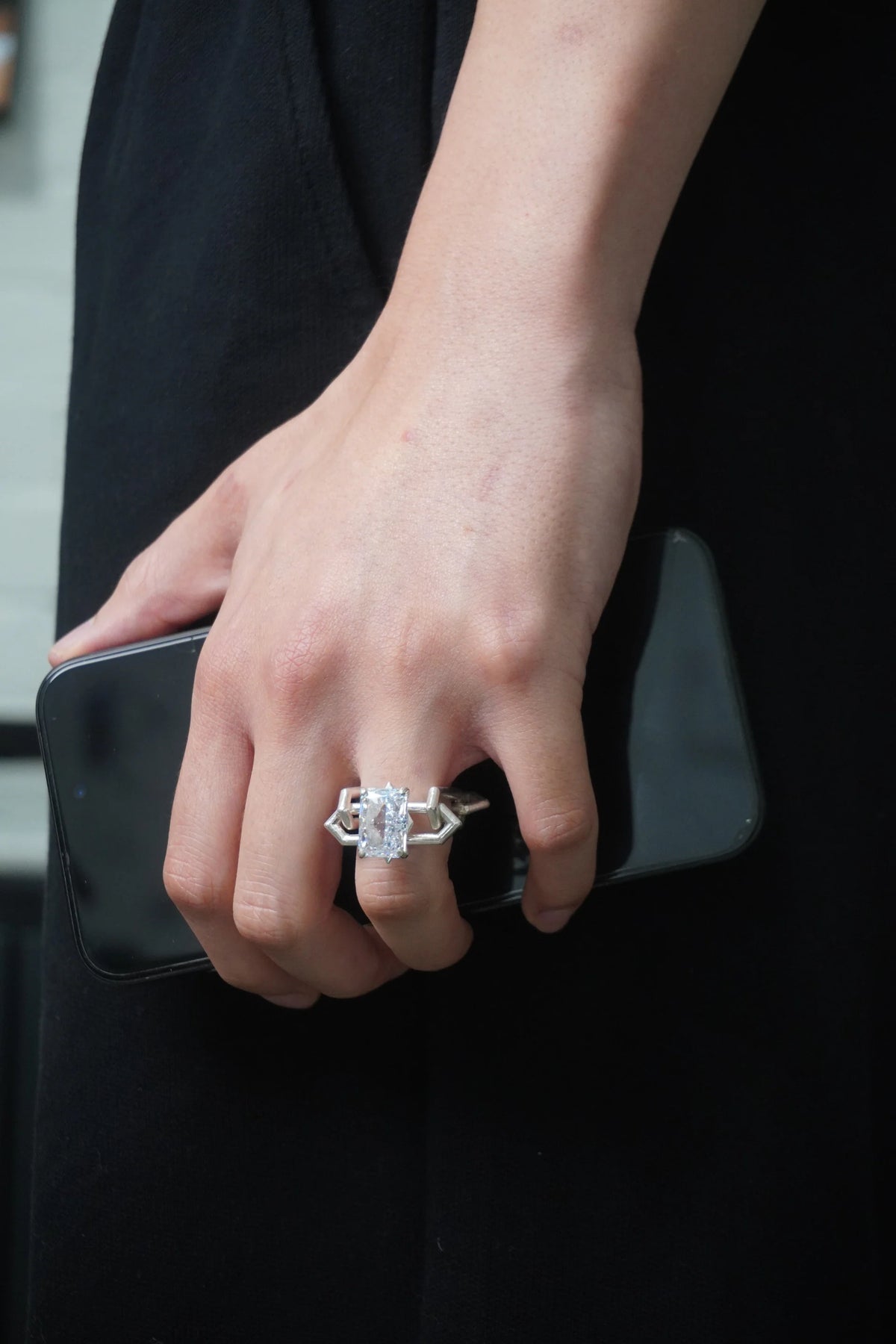 Ring - Bone II01 - Silver