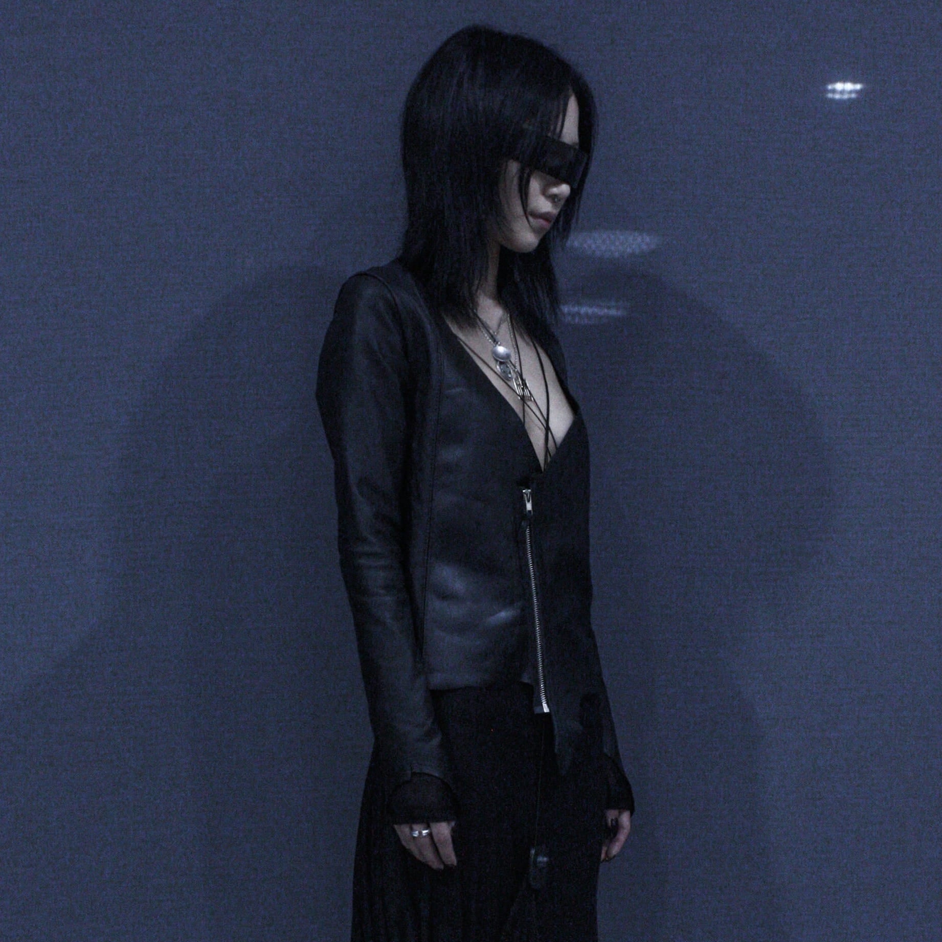 FITTED RAW LEATHER JACKET