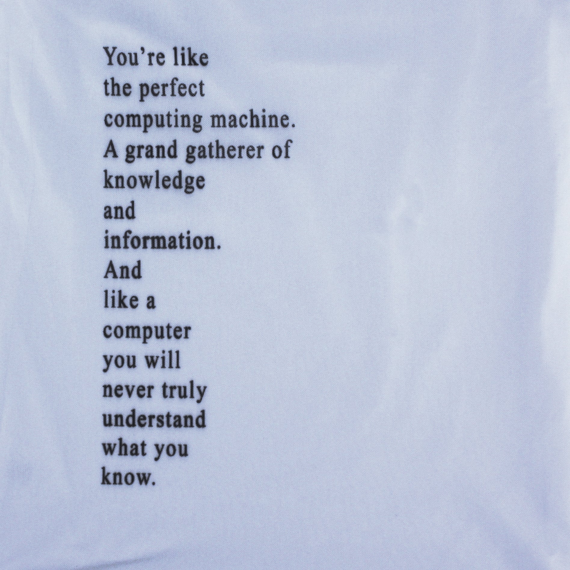 COMPUTER KNOWLEDGE DOUBLE LAYER TANK TOP