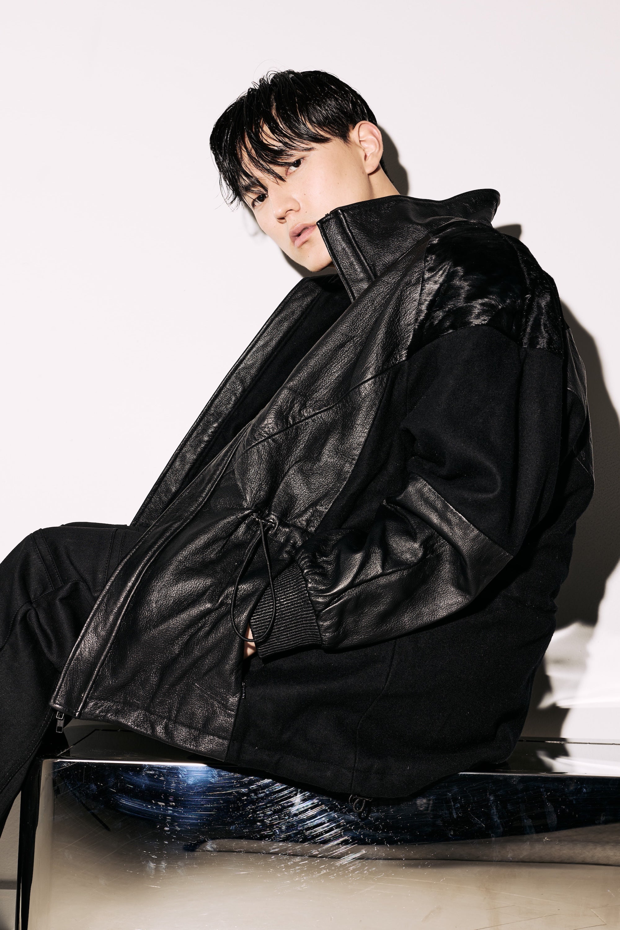 TRIBE UNISEX LEATHER JACKET