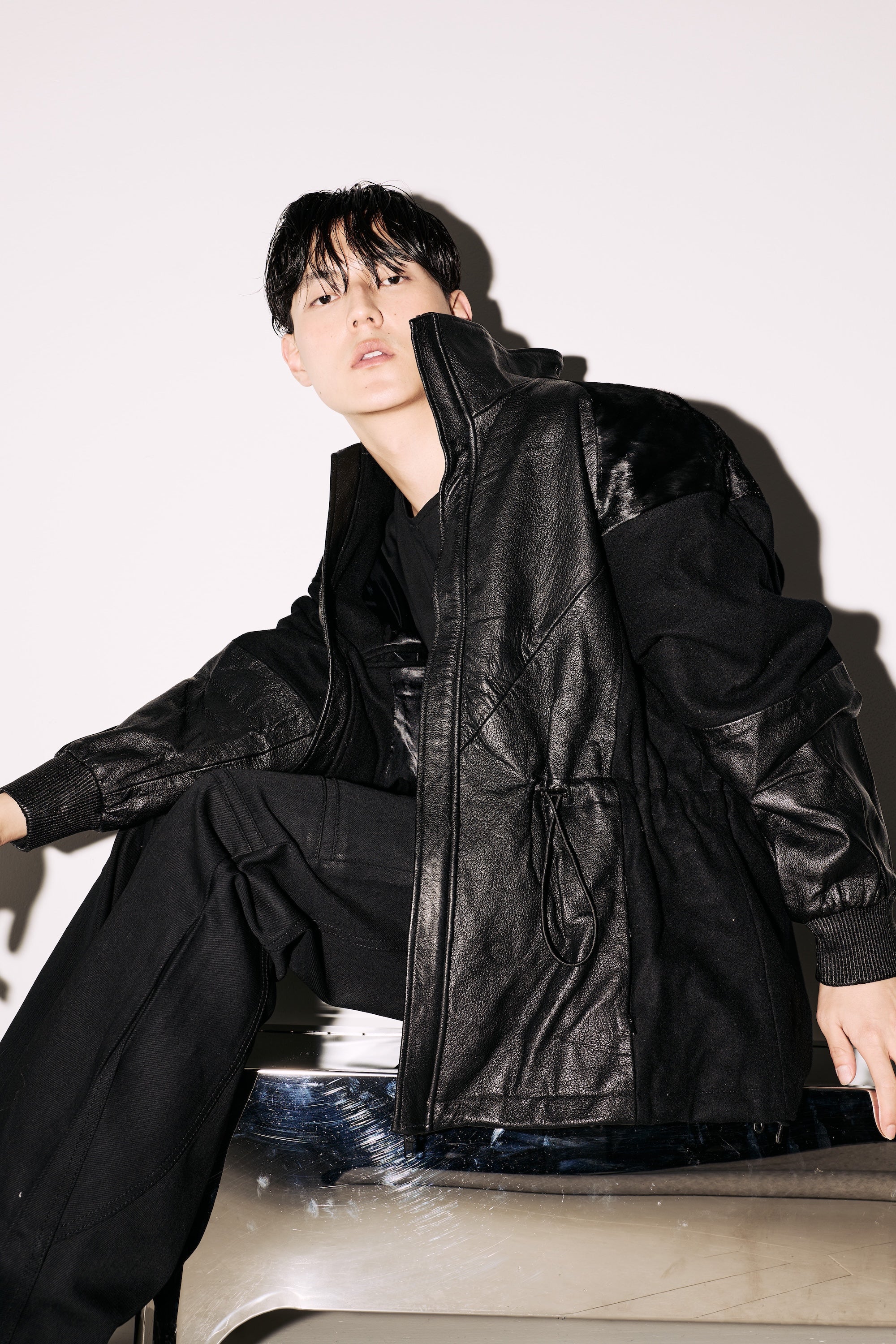 TRIBE UNISEX LEATHER JACKET