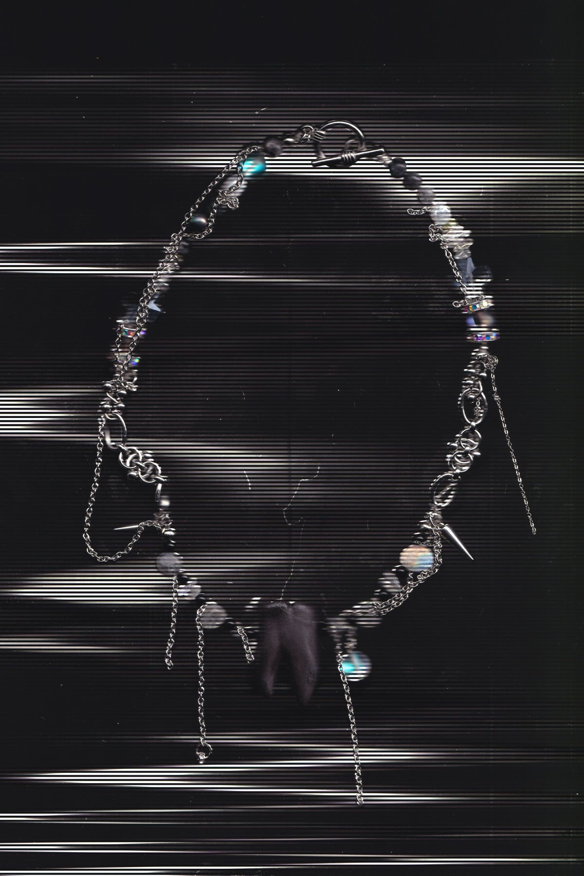 Moss tooth Necklace