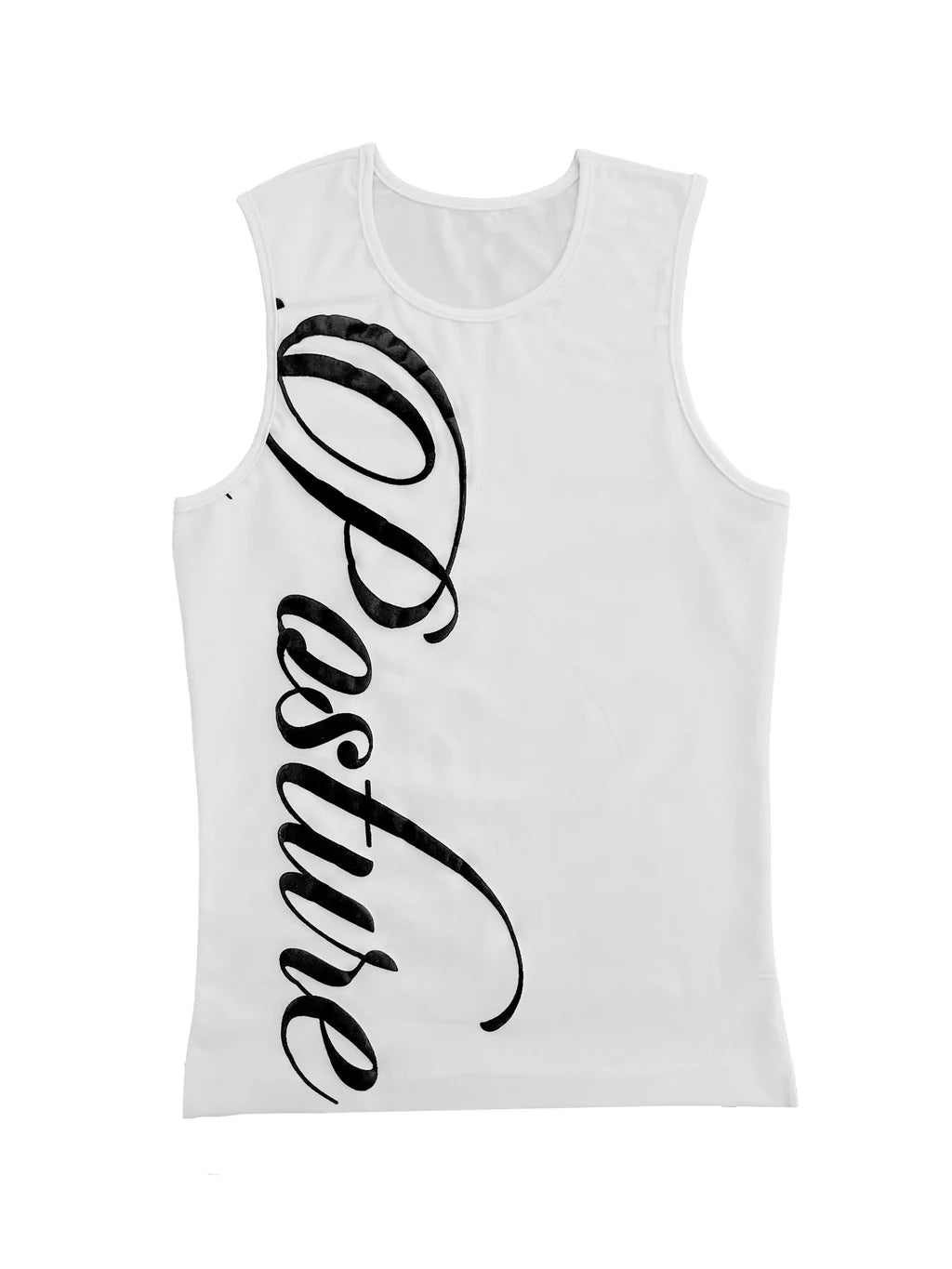 SCRIPT SINGLET TOP