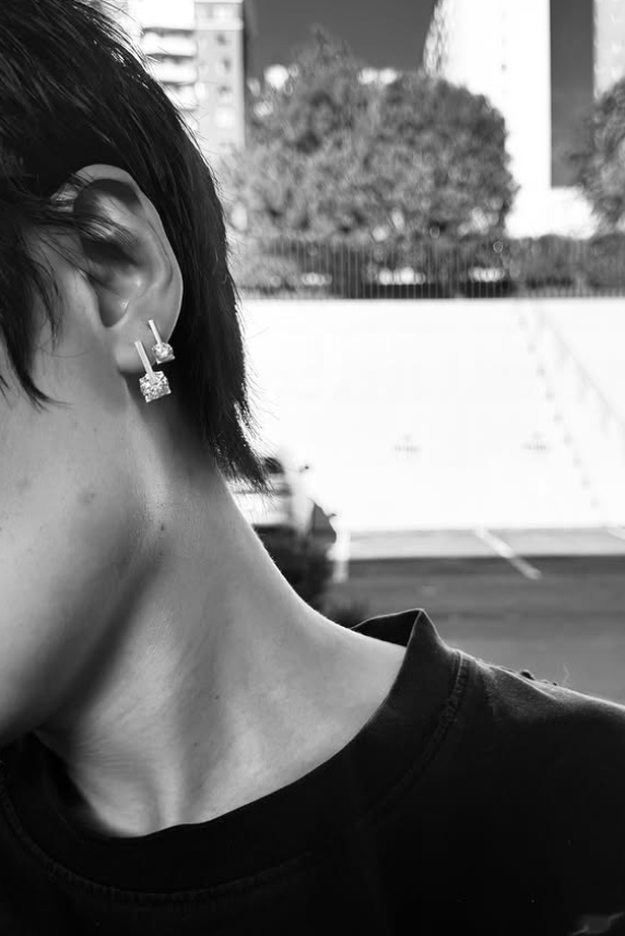Earring - Glacial I - Large