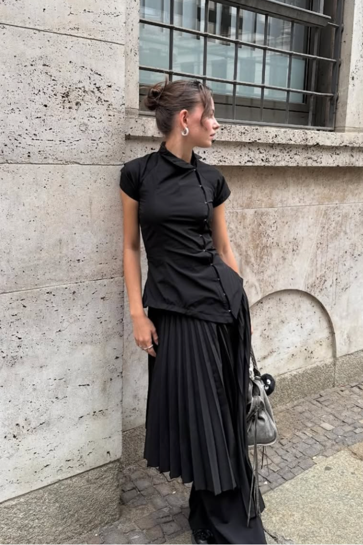 MIKA TOP - BLACK