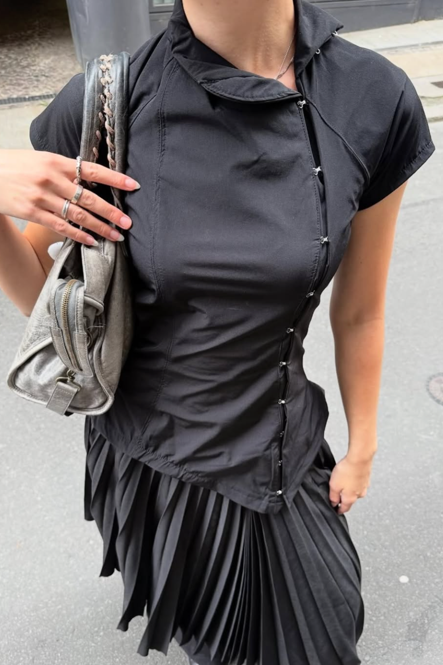 MIKA TOP - BLACK