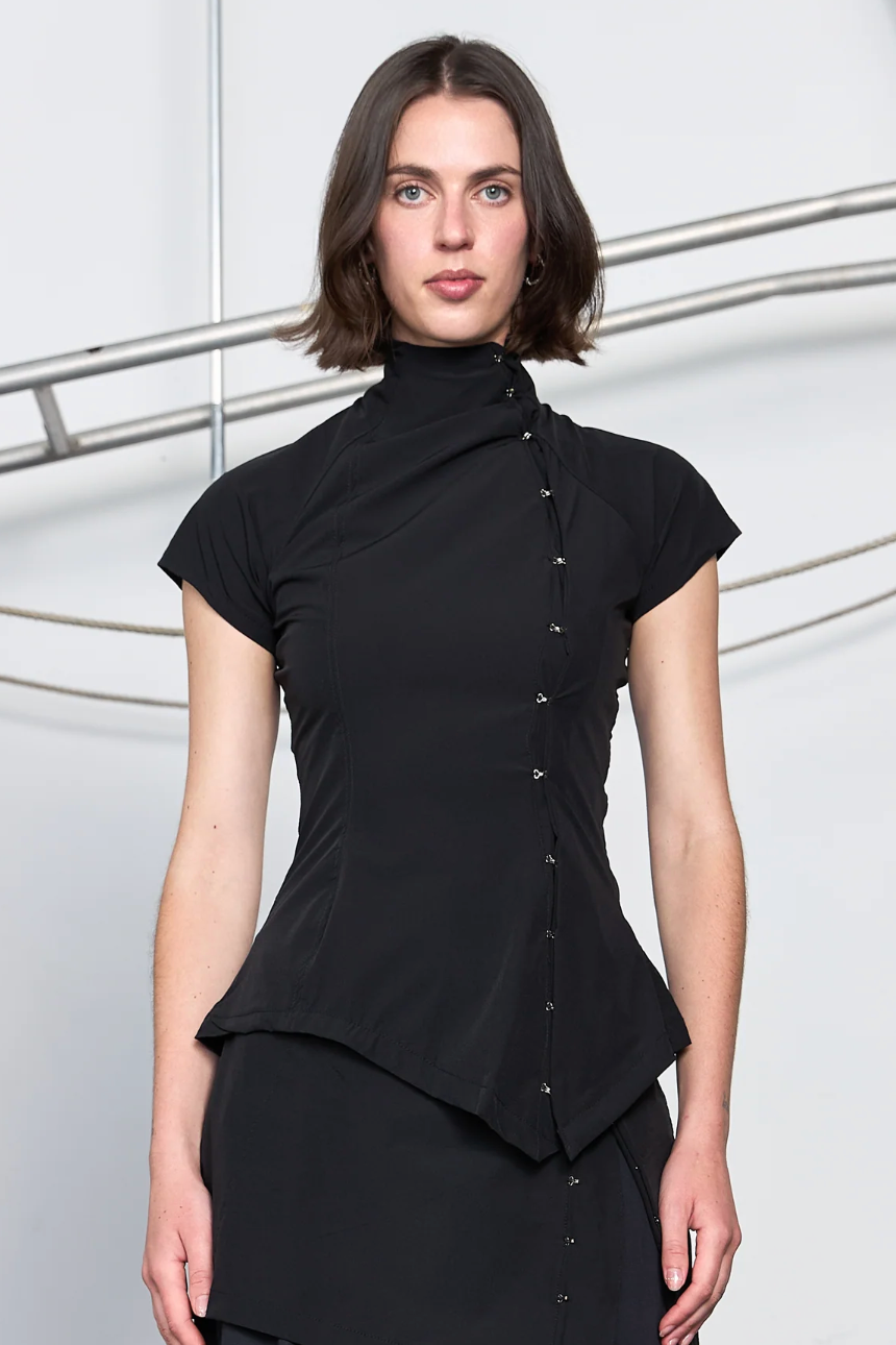 MIKA TOP - BLACK
